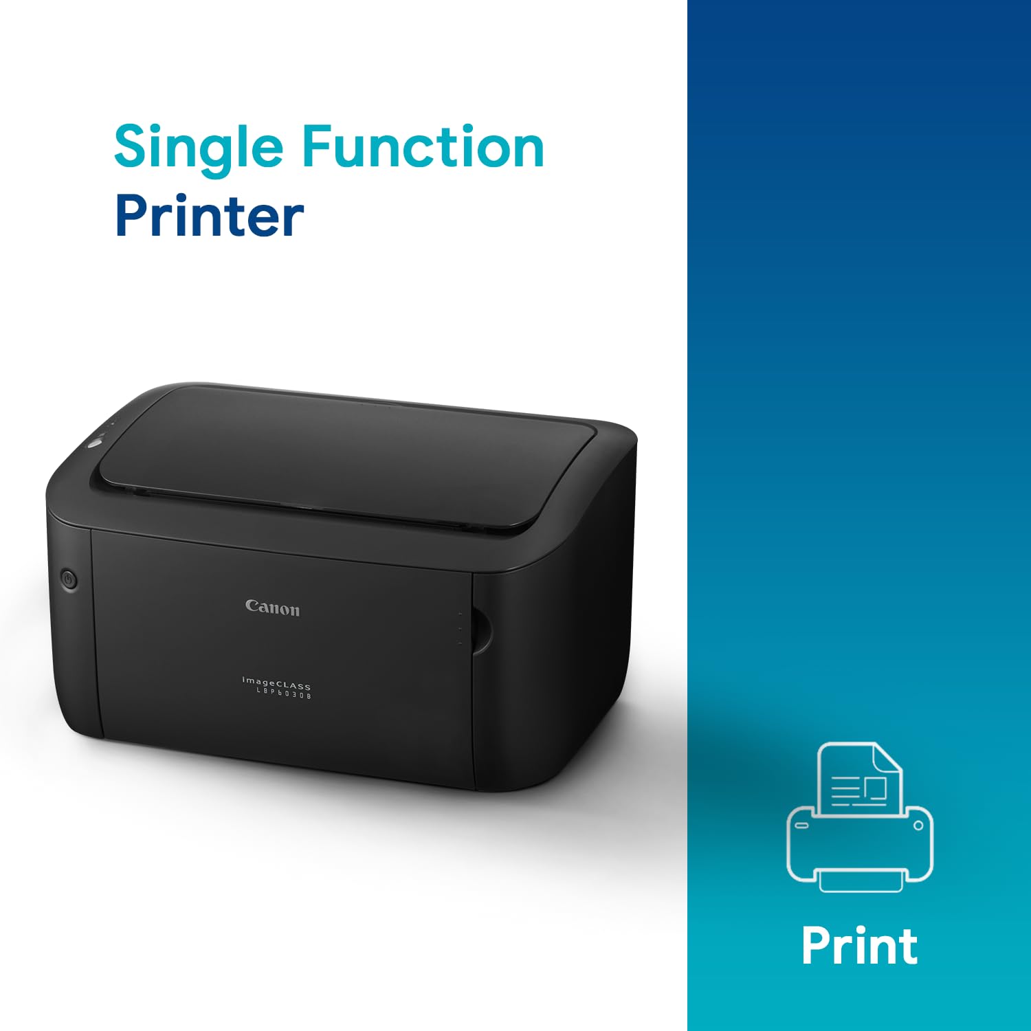 Canon ImageCLASS LBP6030B Laser Printer thumbnail 3