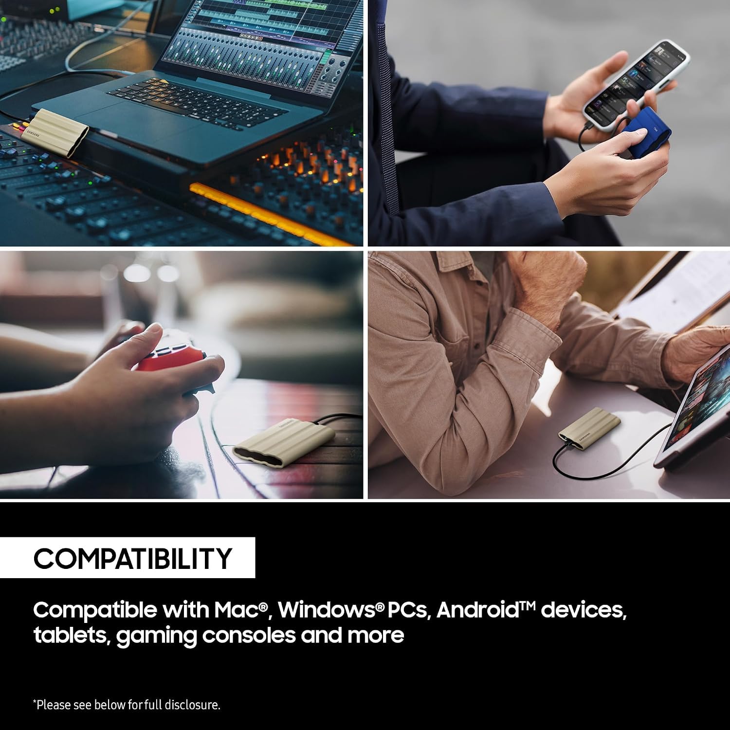 Samsung T7 Shield 1TB Portable SSD thumbnail 3